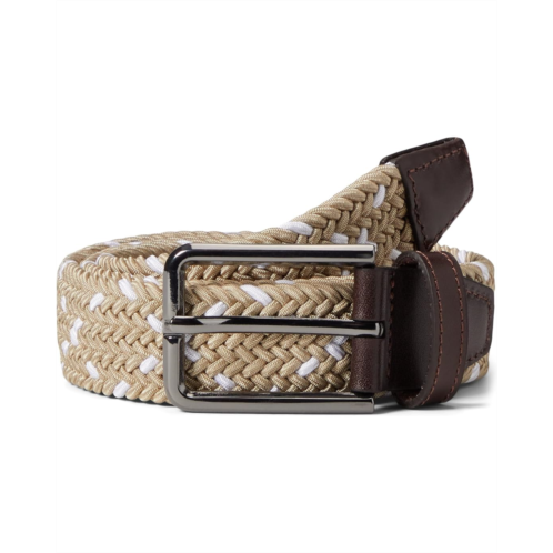 Johnston & Murphy Woven Stretch Knit Belt