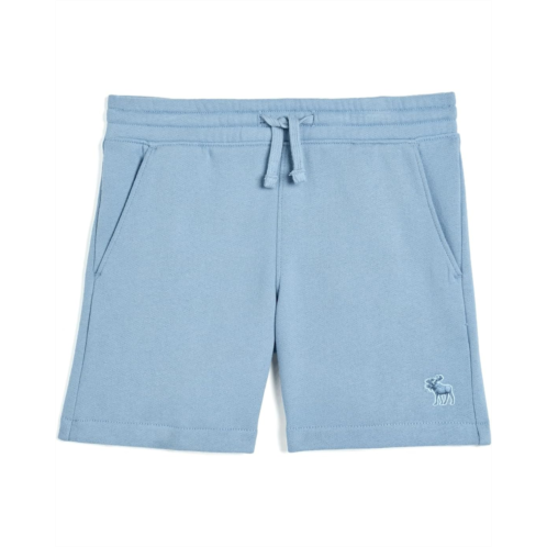 Boys abercrombie kids Essential Fleece Shorts (Big Kids)