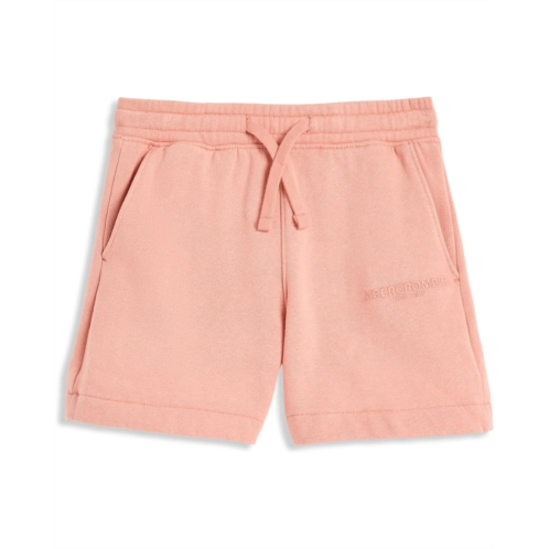 Boys abercrombie kids Sunfaded Fleece Shorts (Big Kids)