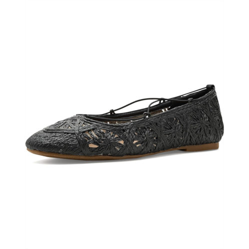 Womens Lucky Brand Tennyr Crochet Ballet Flats