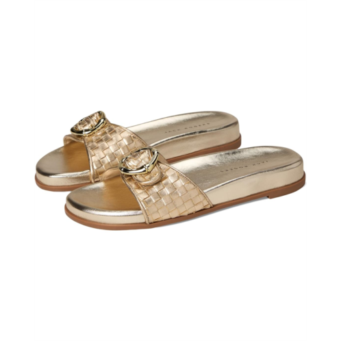 Womens Jack Rogers Essex Slide - Embossed Metallic Leather