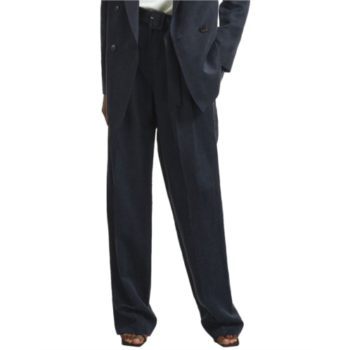Reiss olivia linen-blend trouser