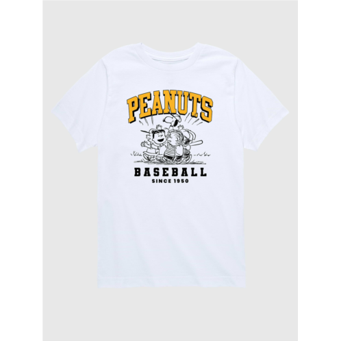 Gap Toddler Peanuts Baseball Short Sleeve Tee