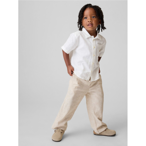 Gap Baby & Toddler Linen-Cotton Pull-On Pants