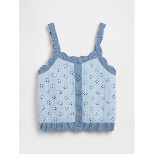 Gap Baby & Toddler Pointelle Colorblock Sweater Tank
