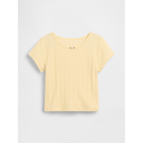 Gap Baby & Toddler Pointelle Rib T-Shirt