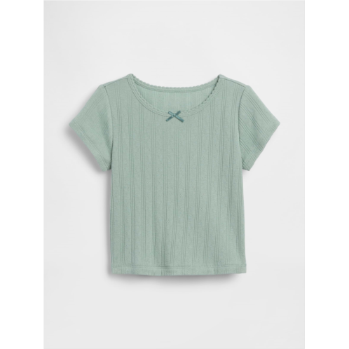 Gap Baby & Toddler Pointelle Rib T-Shirt