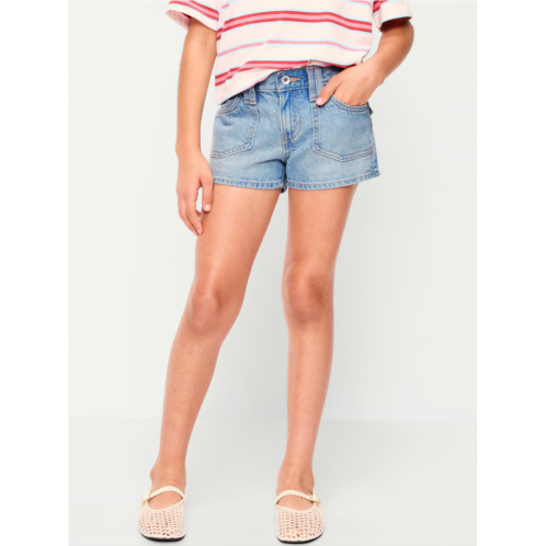 OldNavy Low-Rise Utility Jean Shorts for Girls