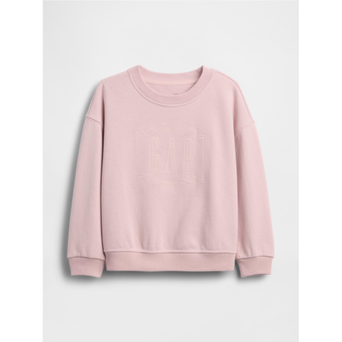 Gap Baby & Toddler VintageSoft Terry Embroidered Logo Sweatshirt