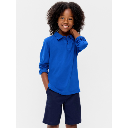 OldNavy School Uniform Long-Sleeve Polo Shirt for Boys
