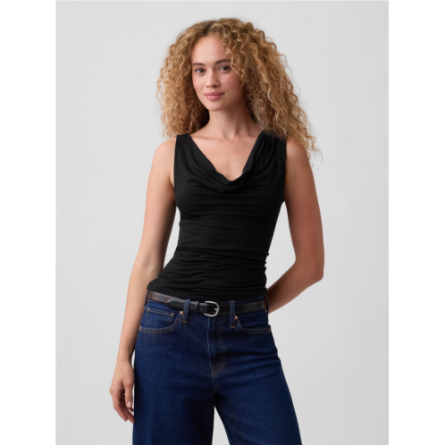 Gap Sleeveless Cowl-Neck Top