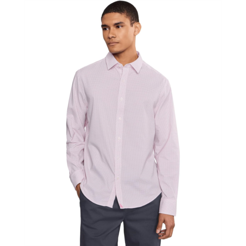 Mens UNTUCKit Long Sleeve Fairfax Performance Printed Shirt