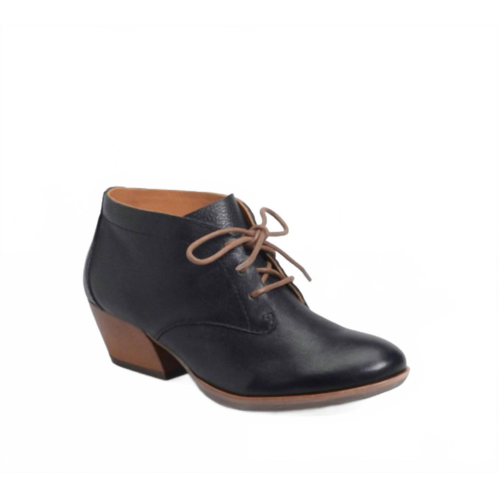 KORK-EASE womens helene lace up heel in black