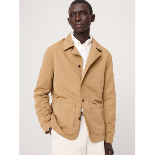 Bananarepublic Italian Linen-Cotton Shirt Jacket