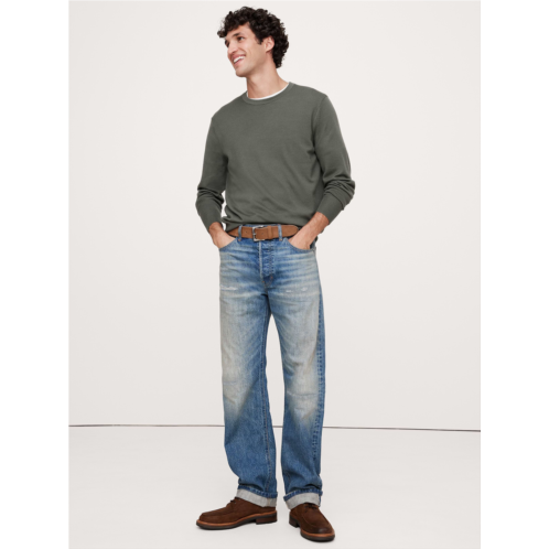 Bananarepublic Italian Merino Crew-Neck Sweater