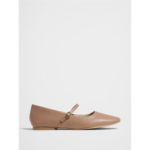 bananarepublic Vegan Leather Maryjane Ballet Flat