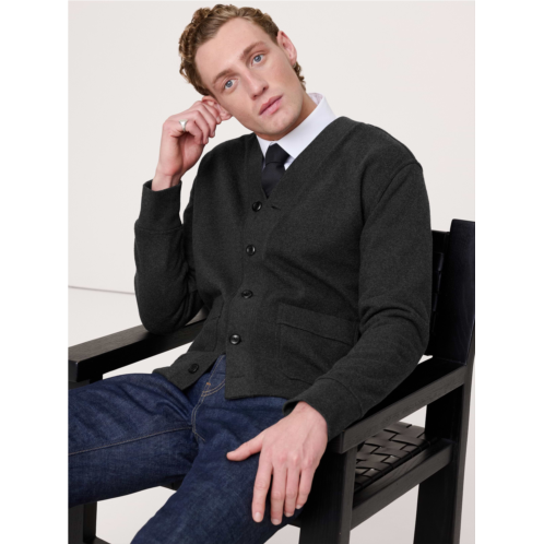 Bananarepublic Brushed Fleece Cardigan