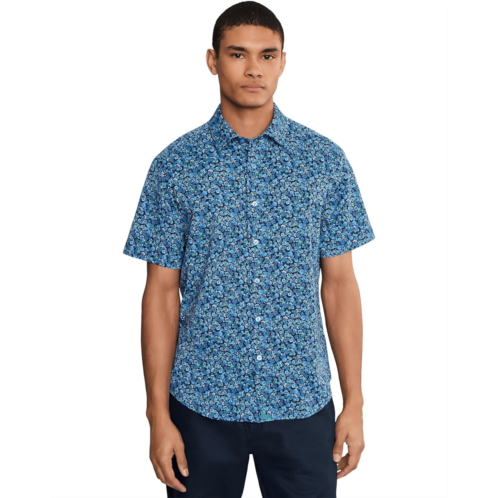 Mens UNTUCKit Short Sleeve Zamora Performance Printed Shirt