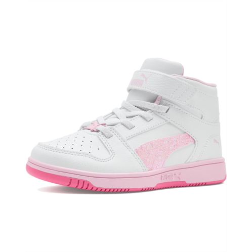 PUMA Kids Rebound Layup Mid Hook-and-Loop (Little Kid)