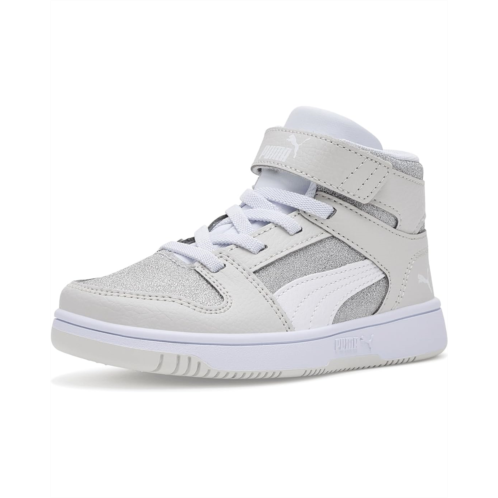 PUMA Kids Rebound Layup Mid Hook-and-Loop (Little Kid)