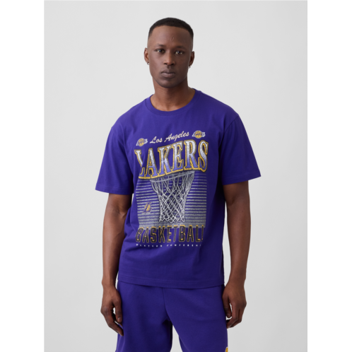 Gap Adult NBA Los Angeles Lakers Relaxed Graphic T-Shirt
