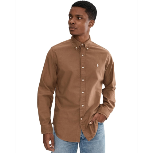Polo Ralph Lauren Classic Fit Long Sleeve Garment Dyed Oxford Shirt