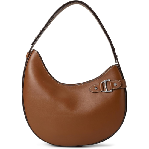 POLO RALPH LAUREN Leather Large Tasha Shoulder Bag