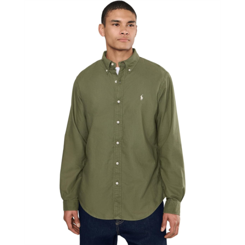 Polo Ralph Lauren Classic Fit Long Sleeve Garment Dyed Oxford Shirt