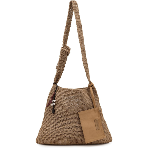 Free People Coastal Crush Straw Tote