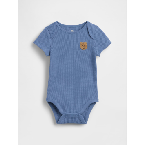 Gap Baby First Favorites Waffle Bodysuit