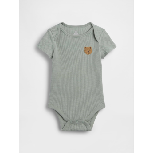 Gap Baby First Favorites Waffle Bodysuit