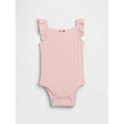 Gap Baby Pointelle Rib Tank Bodysuit