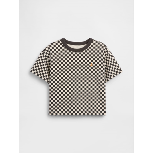 Gap Baby & Toddler Boxy Checkered T-Shirt