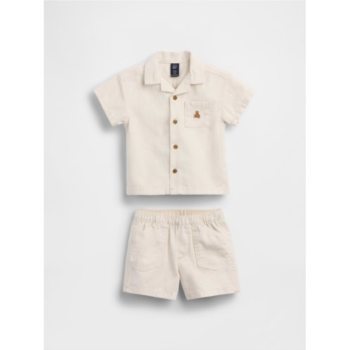 Gap Baby Pocket Shirt Outfit Set