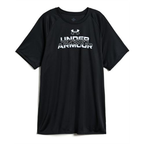 Under Armour Kids Tech Split Wordmark Short Sleeve T-Shirt (Big Kid)