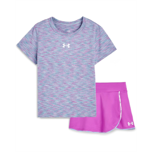 Under Armour Kids Tee Wrap Skort Set (Little Kid)