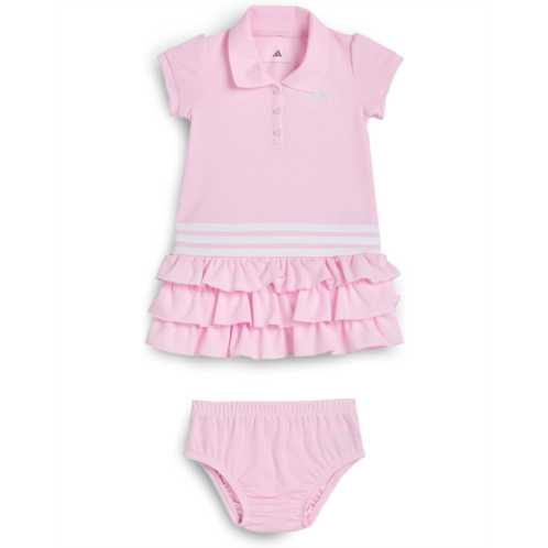 Adidas Kids Ruffle Polo Dress Set (Infant)