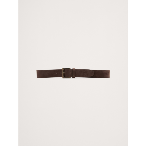 Bananarepublic Burnished Nubuck Leather Belt