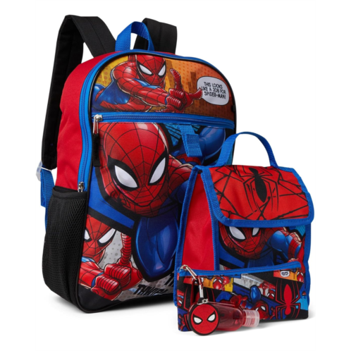 BIOWORLD Kids Spider-man 6-Piece Backpack Set (Little Kid/Big Kid)
