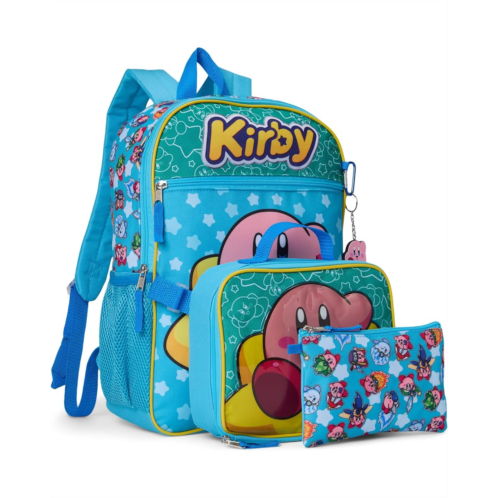 BIOWORLD Kids Kirby 5-Piece Backpack Set (Little Kid/Big Kid)