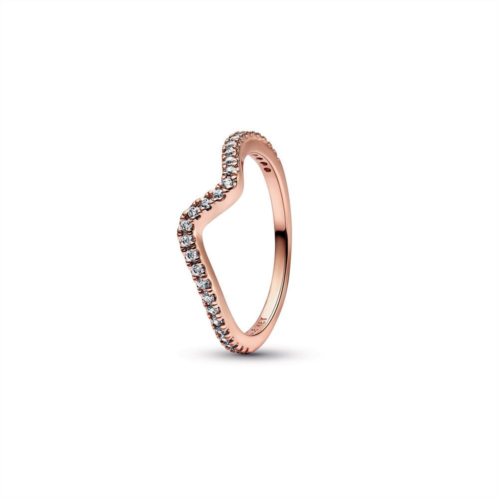 Pandora sparkling wave ring
