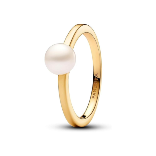Pandora treated freshwater cultured pearl ring