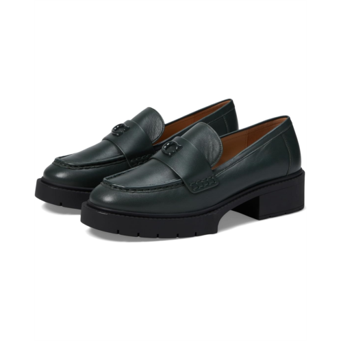 COACH Leah Leather Loafers