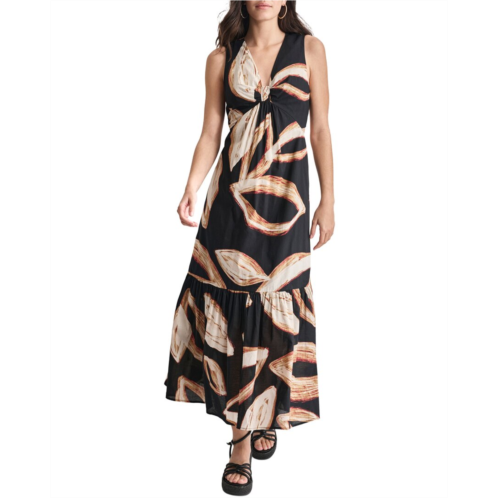 DKNY sleeveless maxi dress