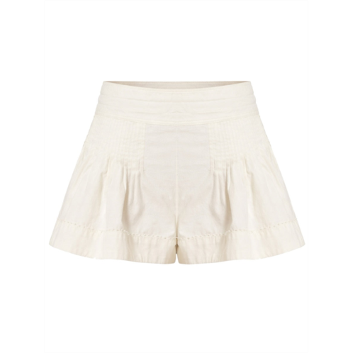 ISABEL MARANT cybila flared flowing hem shorts