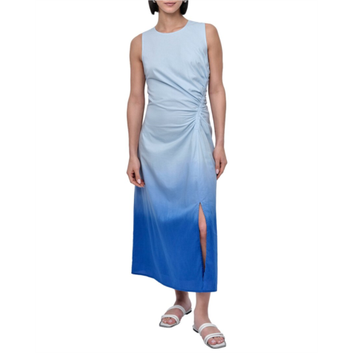 DKNY printed dip dye midi dress