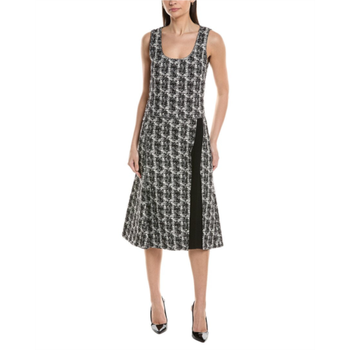 Hugo Boss doloria wool-blend midi dress
