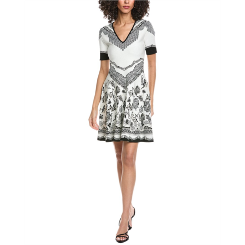 Etro maglia scollo mini dress