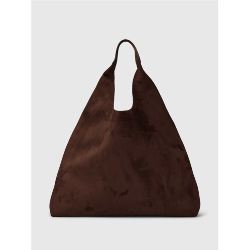 Gap Vegan Suede Slouchy Tote Bag