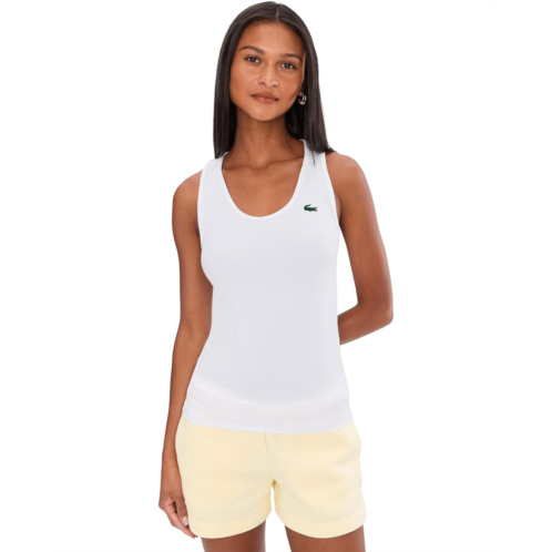Womens Lacoste Sport Slim Fit Tank Top
